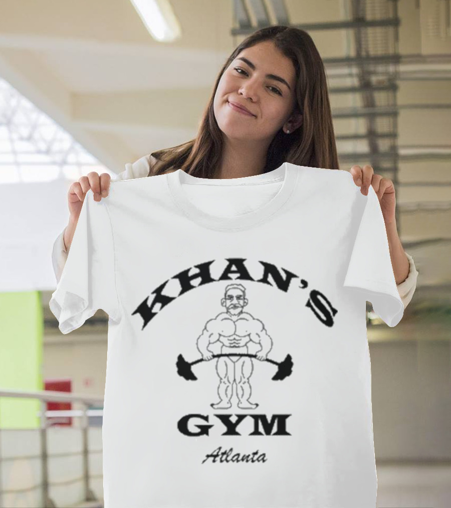 Khan’s Gym White T-Shirt