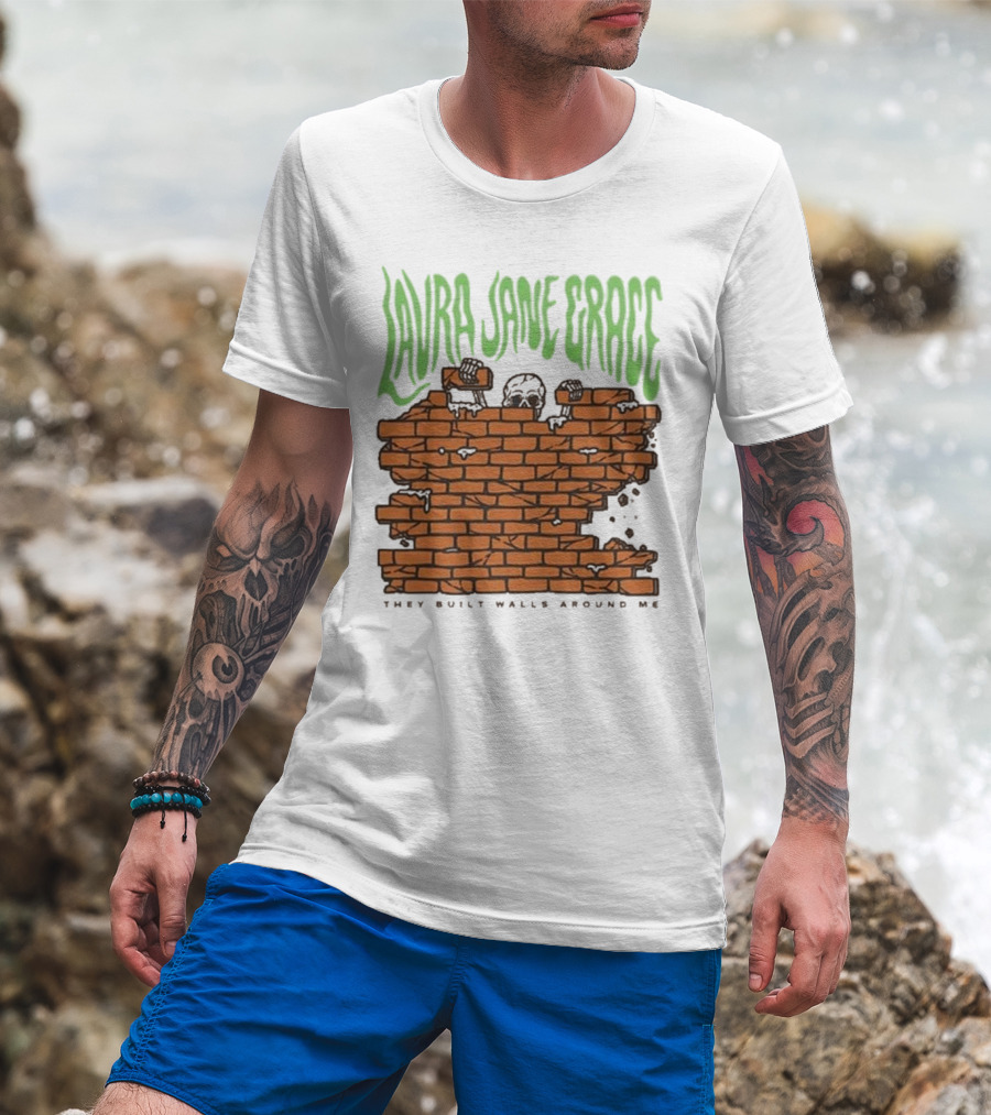 Laura Jane Grace Walls They Built Walls Around Me T-Shirt
