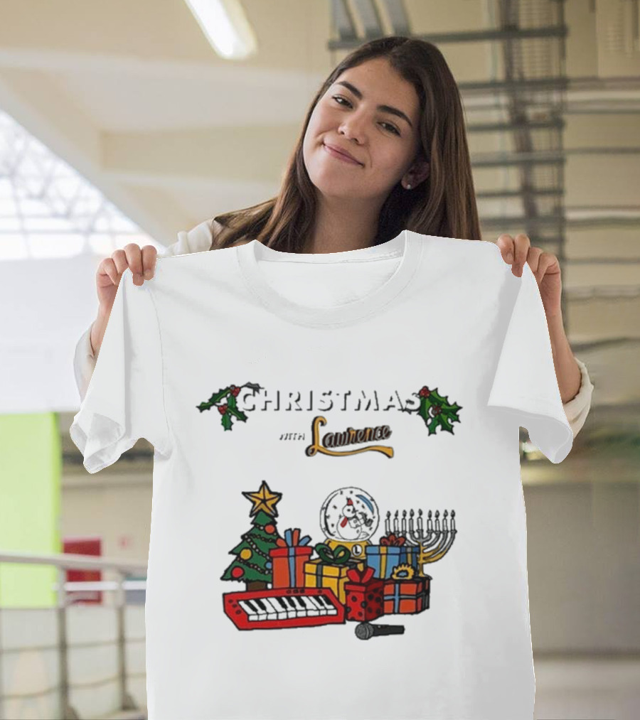 Lawrence Christmas Gifts and Tree 2024 T-Shirt
