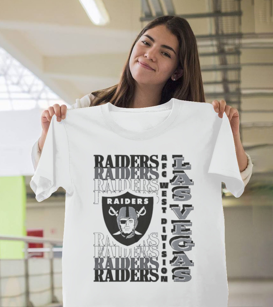 Las Vegas Raiders AFC West Division T-Shirt