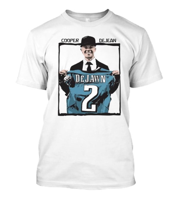 "Cooper DeJean DeJawn Philadelphia Eagles Dark Horse 2" T-Shirt