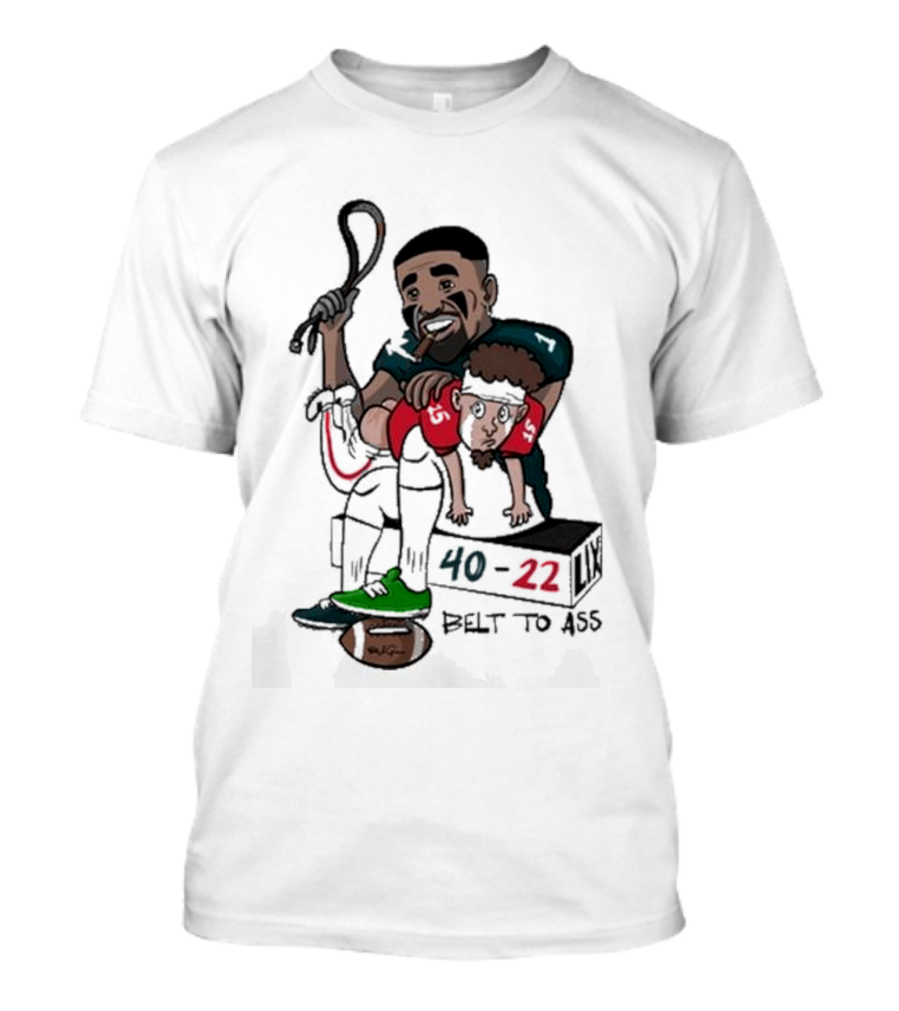 Jalen Dominates Patrick 40-22 Football Rivalry T-Shirt