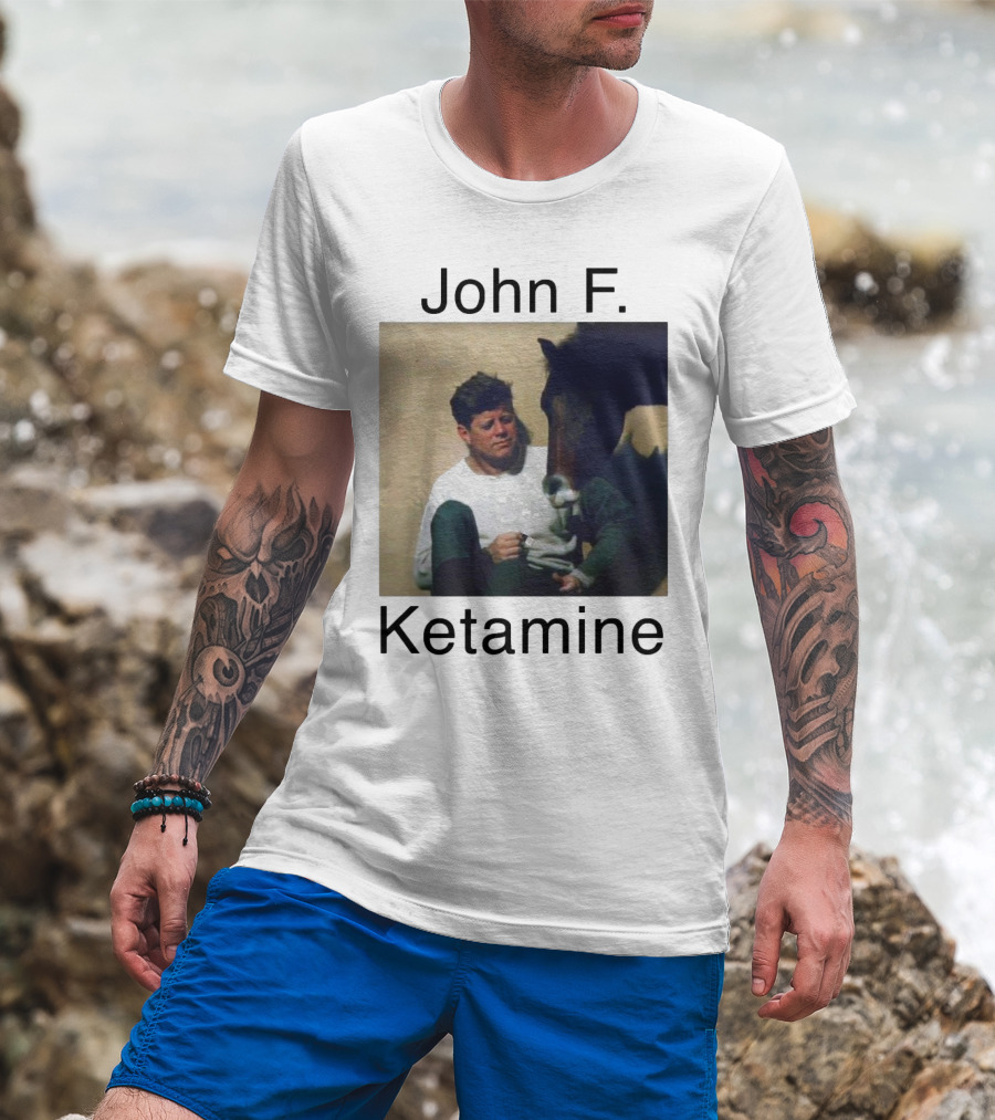 John F. Ketamine Horseman Interaction T-Shirt