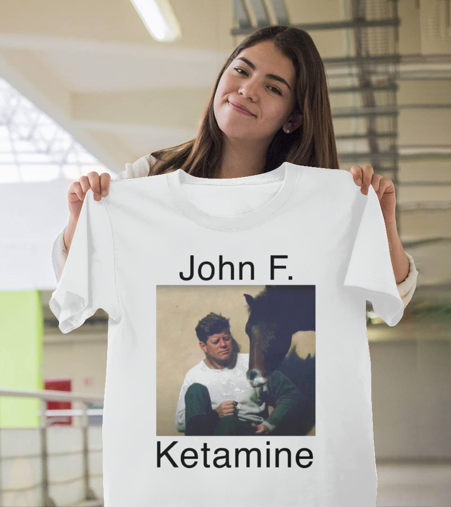 John F. Ketamine Horseman Interaction T-Shirt