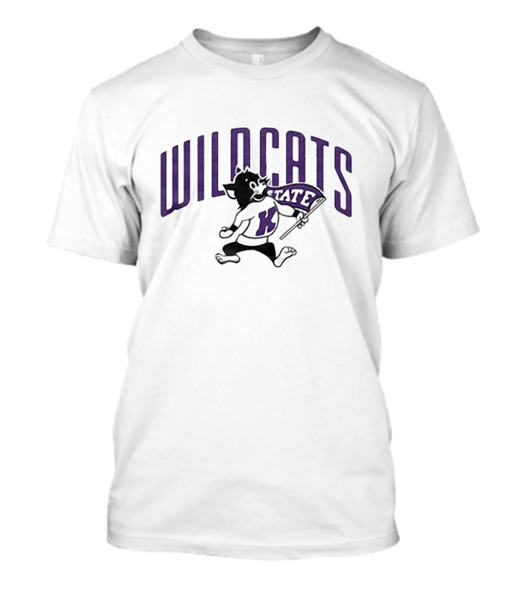 K-State Wildcats Purple Arch K T-Shirt