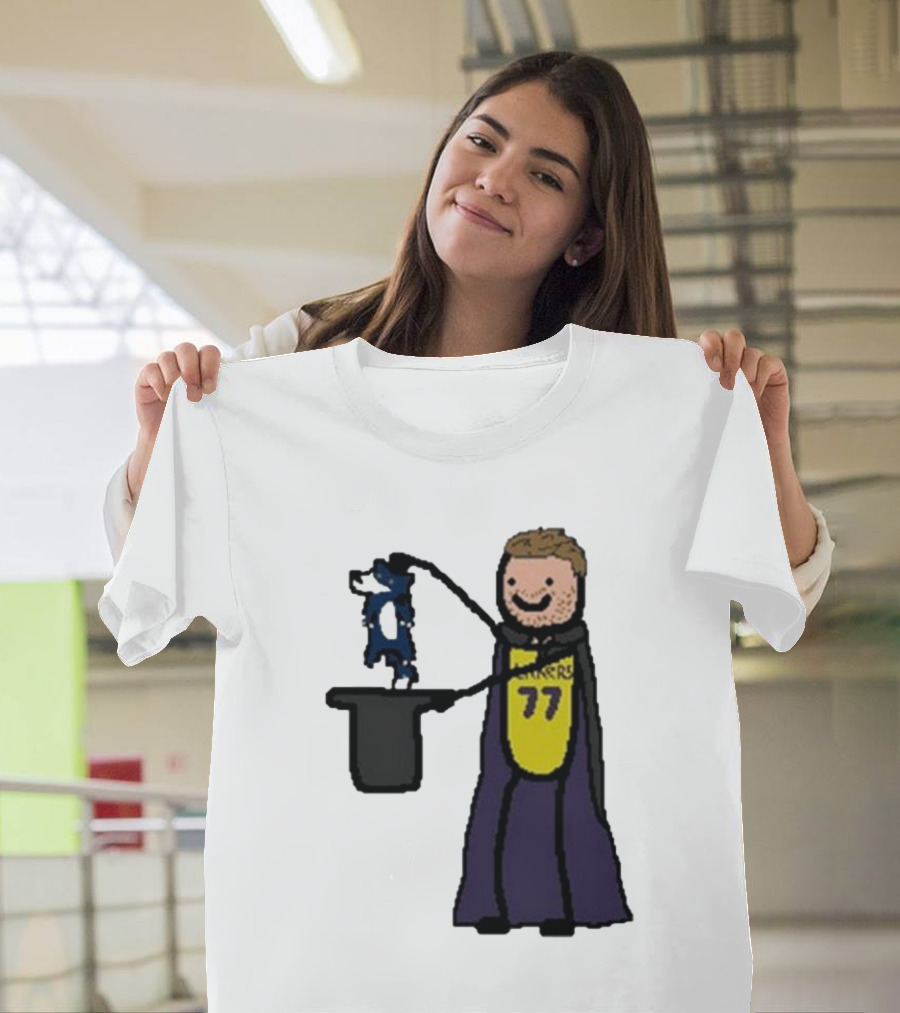 Luka Doncic 77 Lakers Magic Cartoon T-Shirt