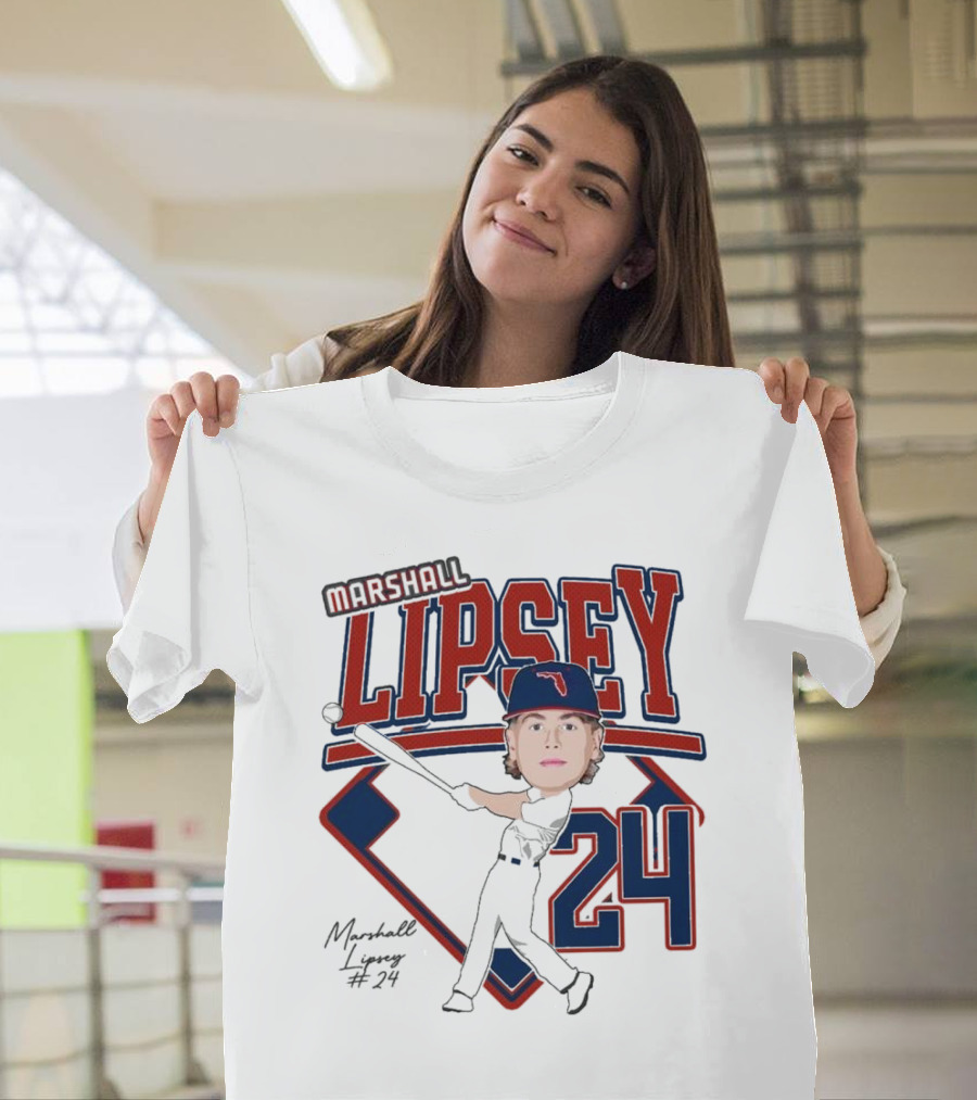 Marshall Lipsey 24 Baseball 2025 M. Reshold T-Shirt