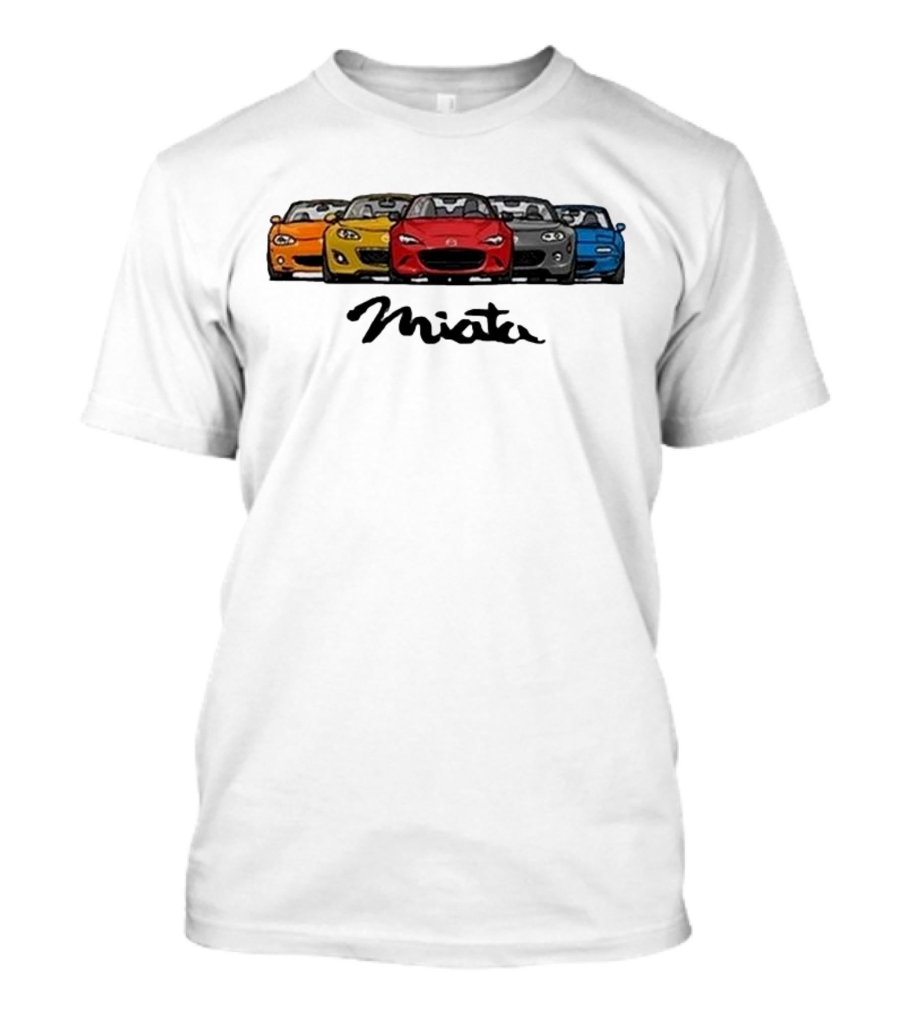 Mazda MX-5 Miata Generations Classic Lineup T-Shirt