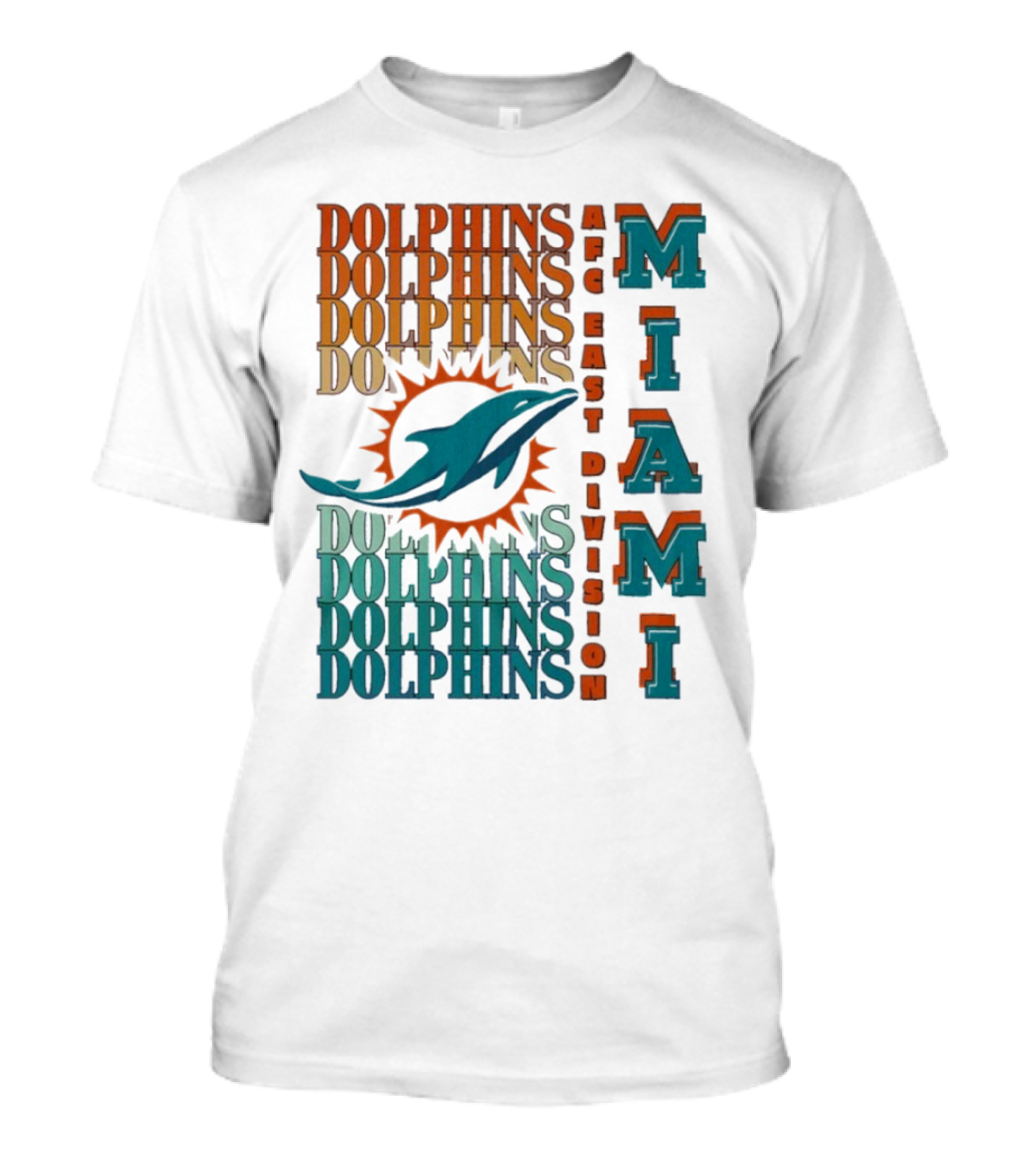 MIAMI Dolphins AFC East Division T-Shirt