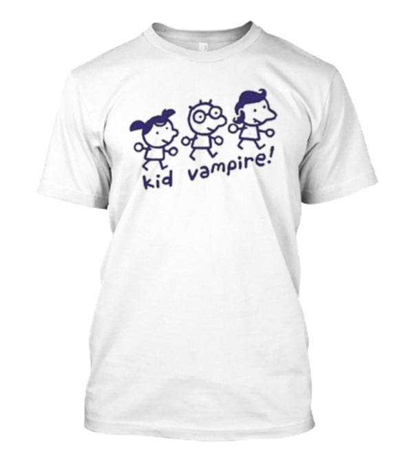 Mummy Joe Kid Vampire Purple Cartoon Characters T-Shirt