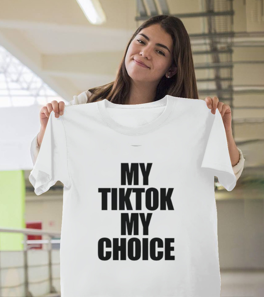 My TikTok My Choice Retro Cassette Tape T-Shirt