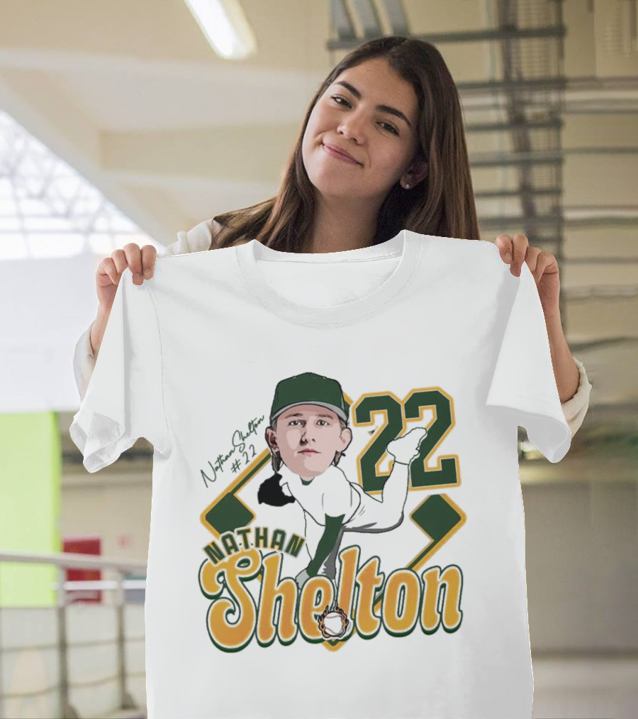 Nathan Shelton 22 Baseball Player 2025 T-Shirt