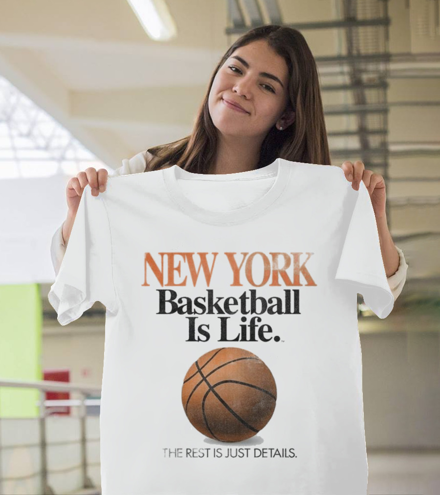 New York Basketball Is Life NYC BIL T-Shirt
