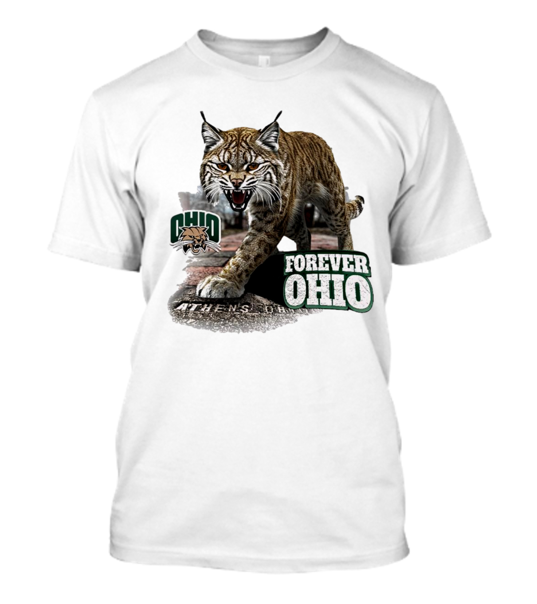 Ohio Bobcat Athens Walk Forever Ohio T-Shirt