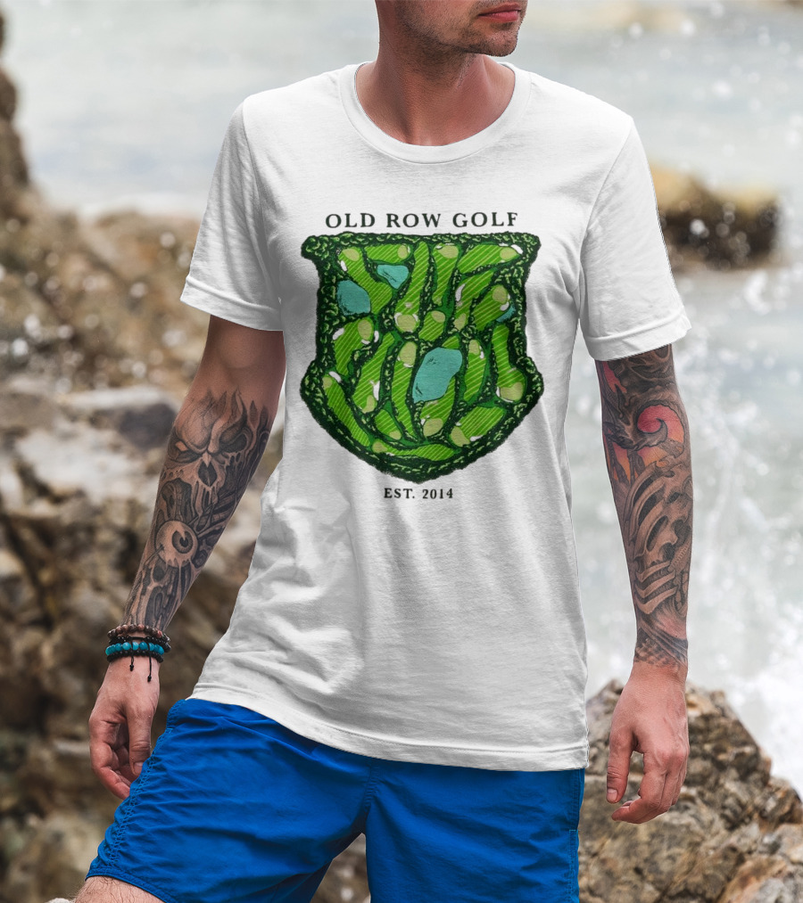 Old Row Golf Course Pigment Dyed T-Shirt