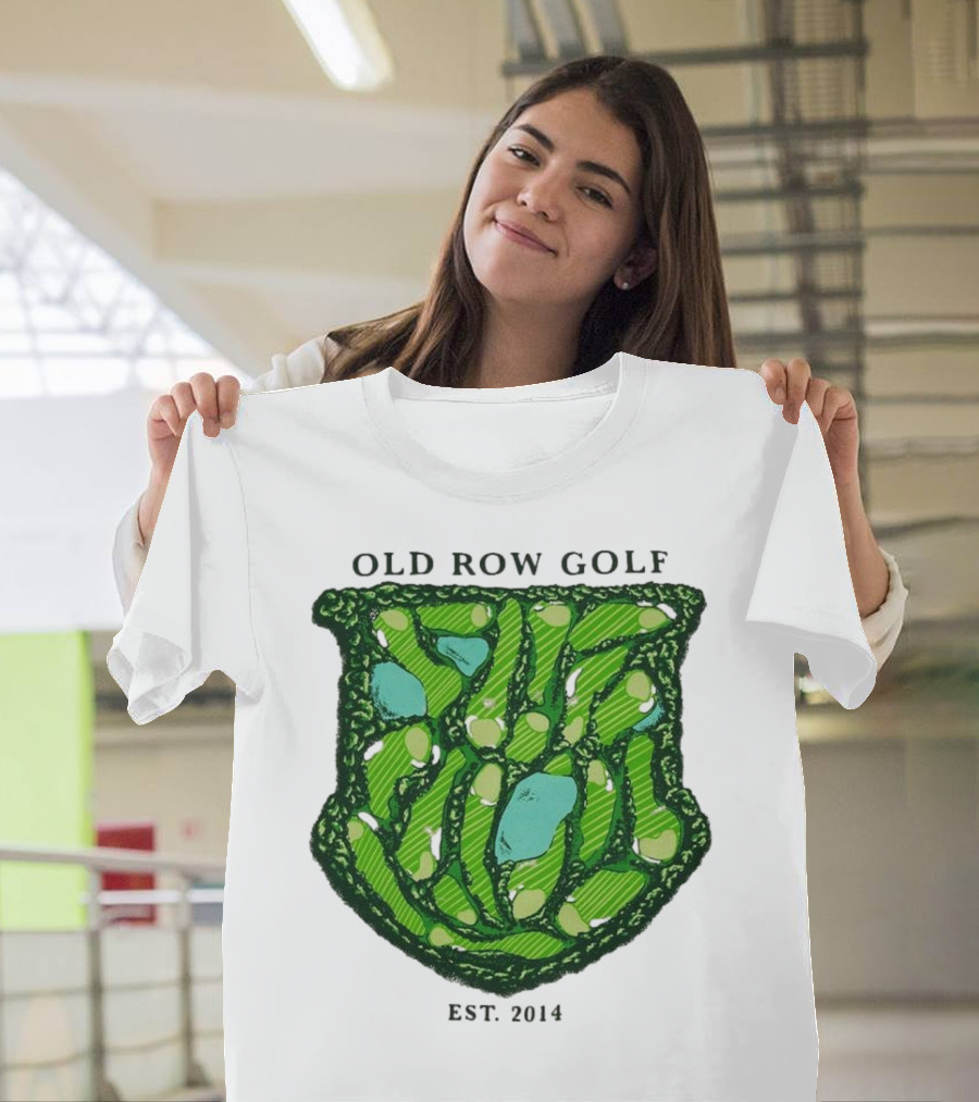 Old Row Golf Course Pigment Dyed T-Shirt