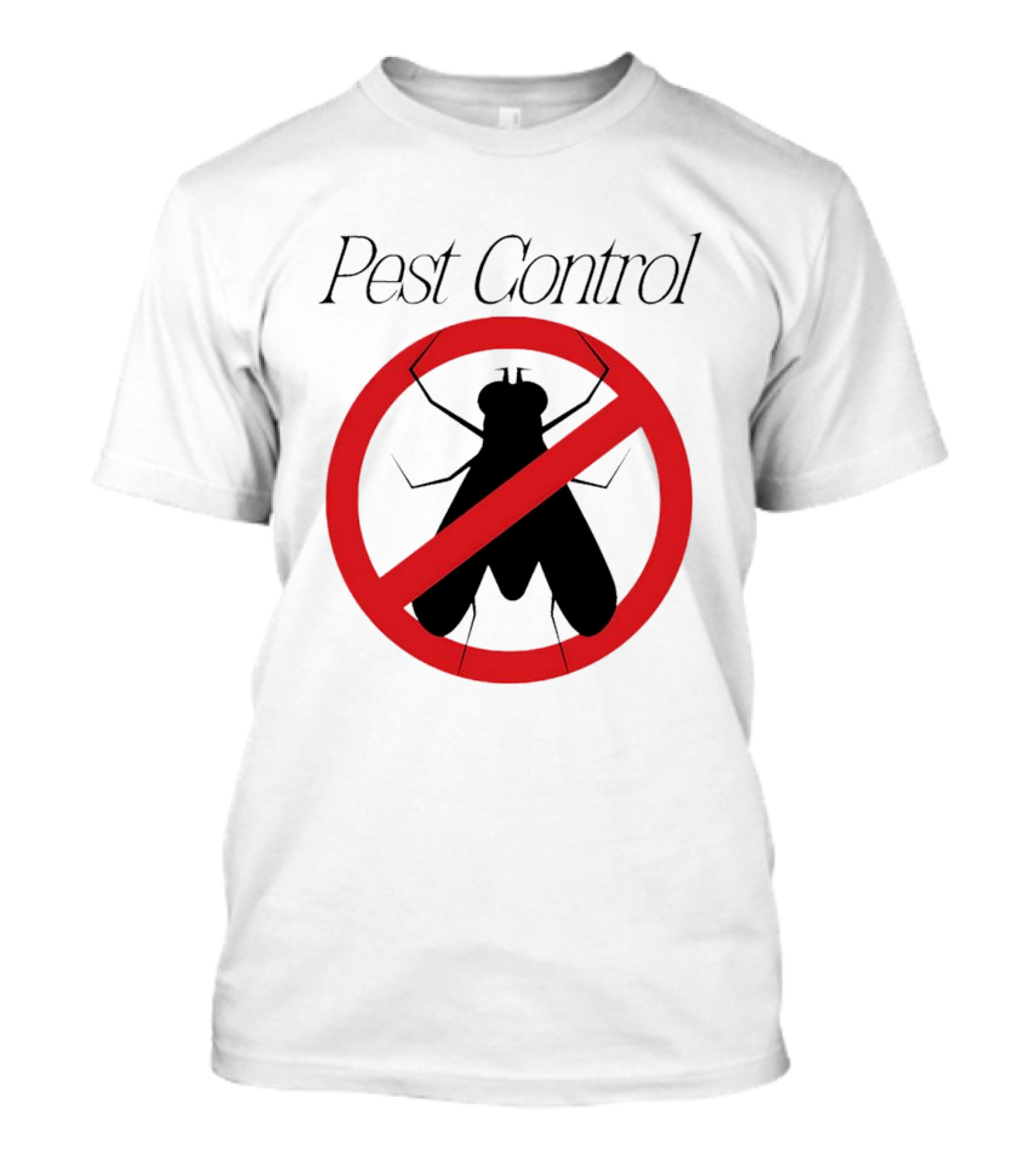 Ghostbusters Pest Control Logo Design T-Shirt