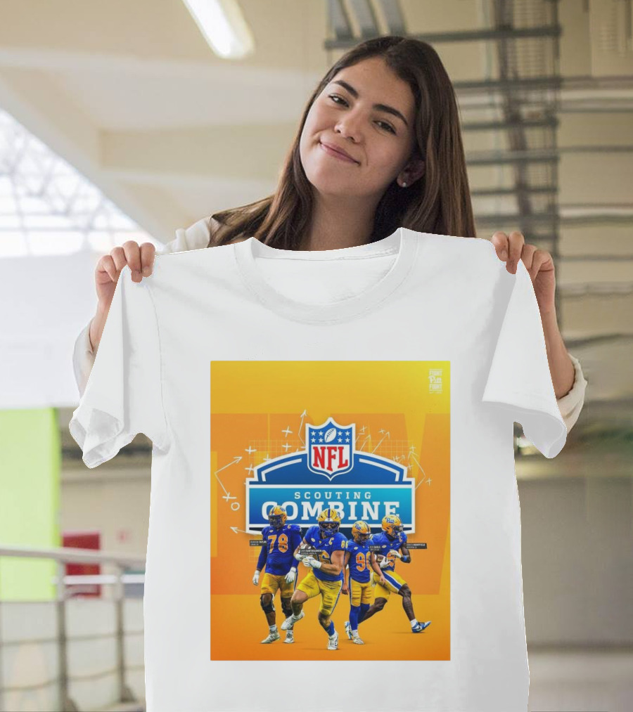 Pitt Panthers NFL Scouting Combine Branson Taylor Gavin Bartholomew Ben Sauls Konata Mumpfield Football T-Shirt