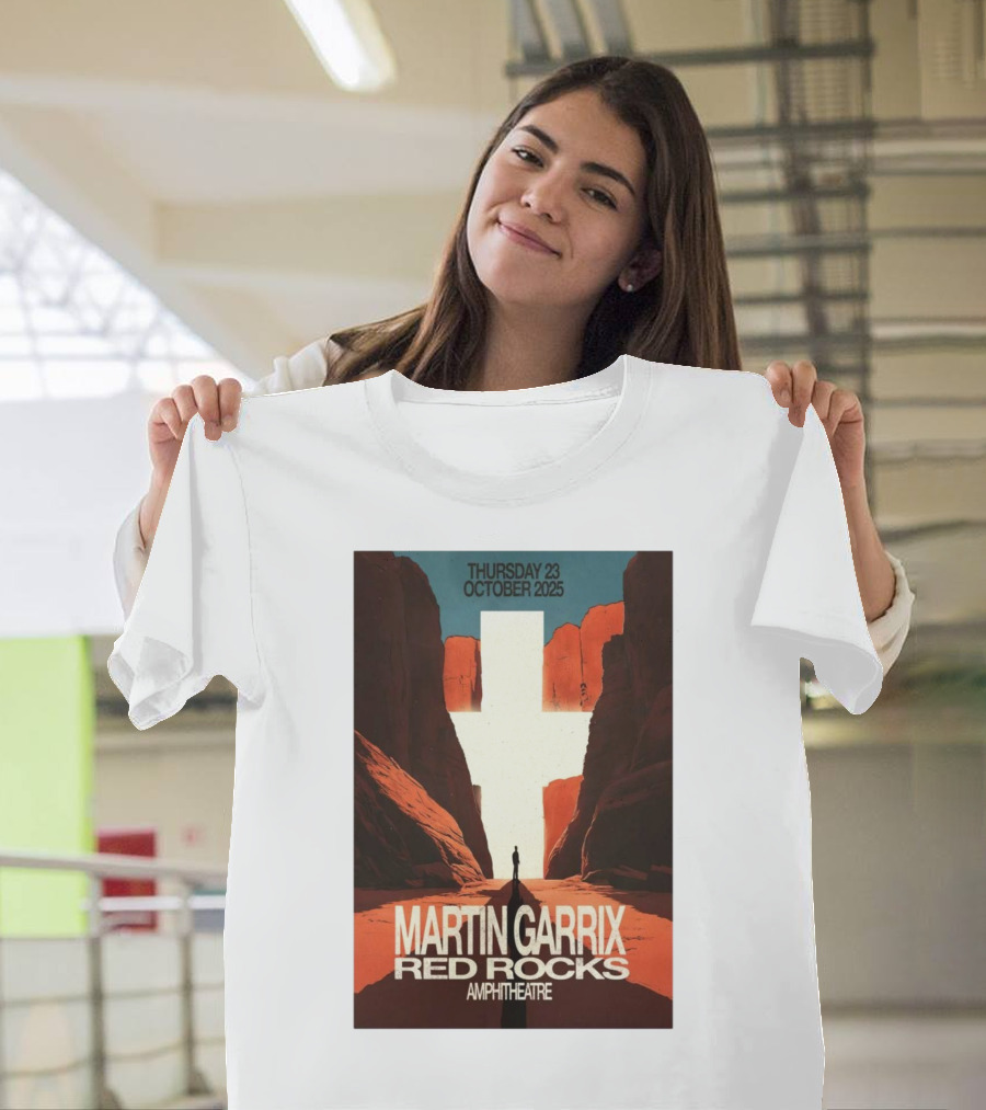 Thursday October 23 2025 Martin Garrix Red Rocks Amphitheatre T-Shirt