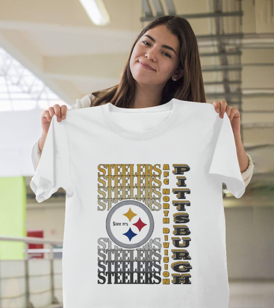 Pittsburgh Steelers AFC North Division See Us T-Shirt