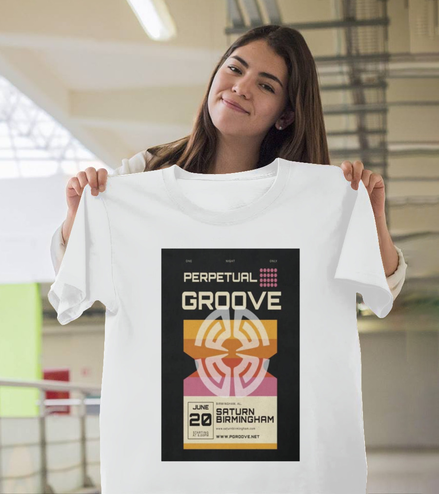 Perpetual Groove One Night Only Saturn Birmingham June 20 2025 T-Shirt
