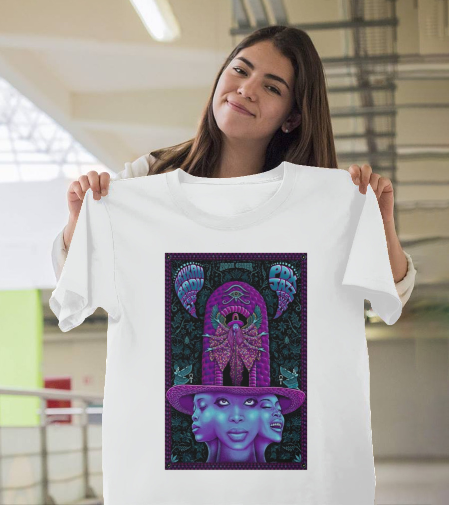 Erykah Badu February 21 2025 Moda Center PDX Jazz Fest T-Shirt