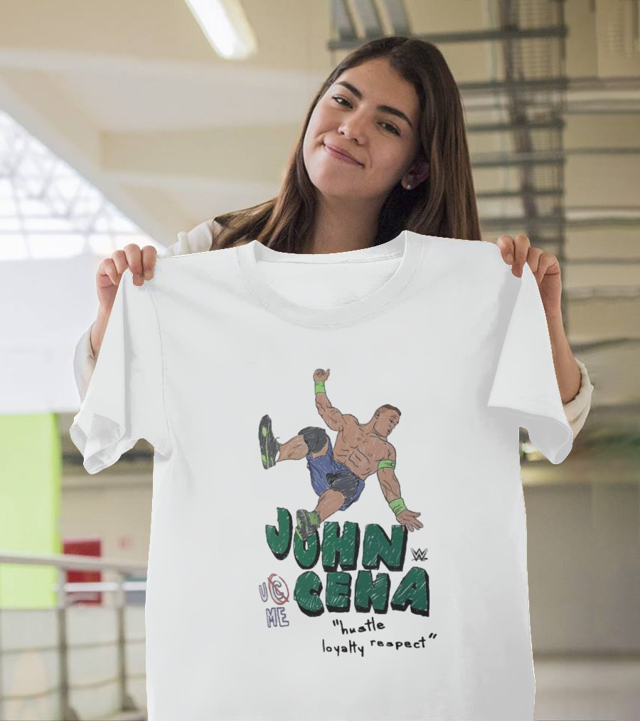 Ripple Junction WWE John Cena U Can’t See Me Hustle Loyalty Respect 2025 T-Shirt