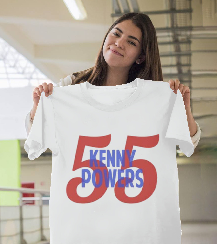 Kenny Powers 55 Bold Number Design T-Shirt