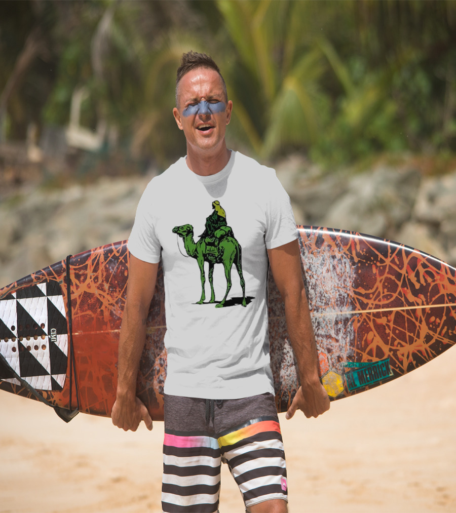 Skyler Silk Road Free Ross Camel Graphic T-Shirt