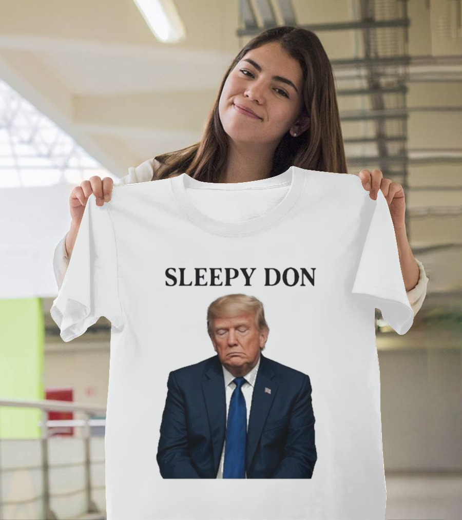Sleepy Don Donald Trump Sleepy Joe Image T-Shirt
