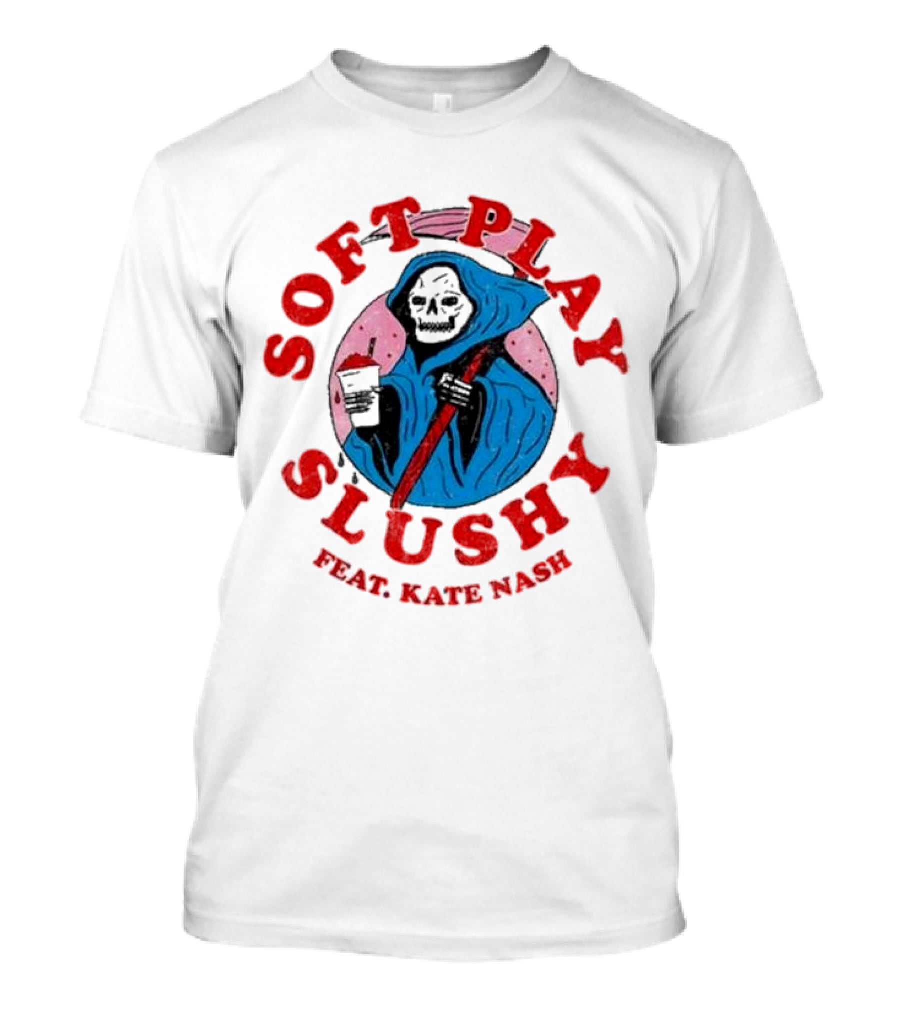 Soft Play Slushy Reaper Feat Kate Nash T-Shirt