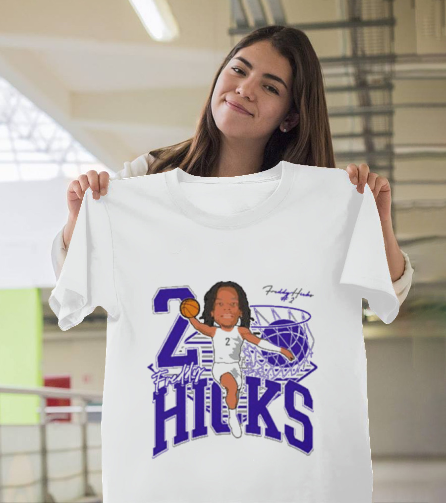 Freddy Hicks Tarleton State Basketball Number 20 T-Shirt