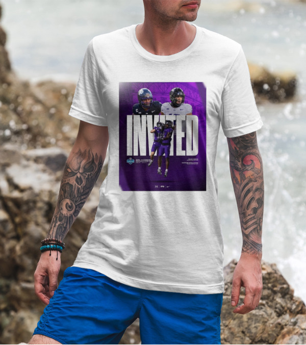 Invited NFL Combine TCU Horned Frogs Jack Bech Savion Williams Wide Receivers Indianapolis 2024 T-Shirt