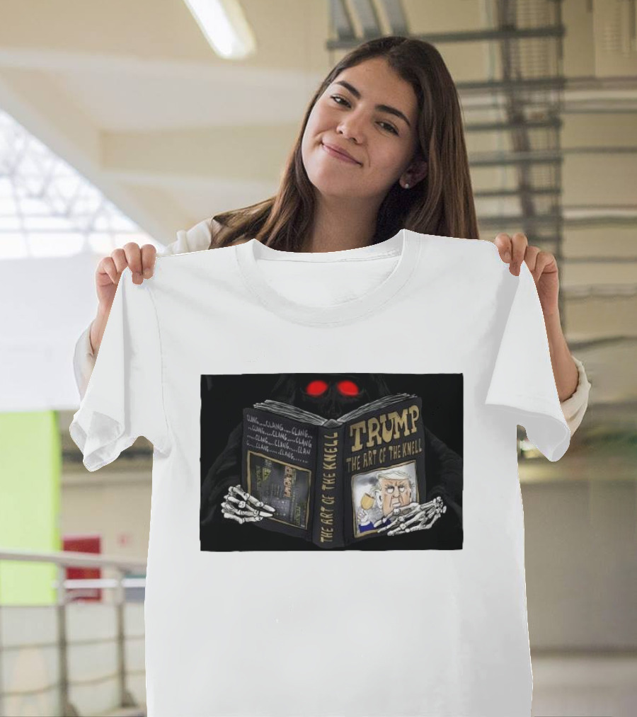 TRUMP The Art of the Knell Grim Reaper Reading Book T-Shirt