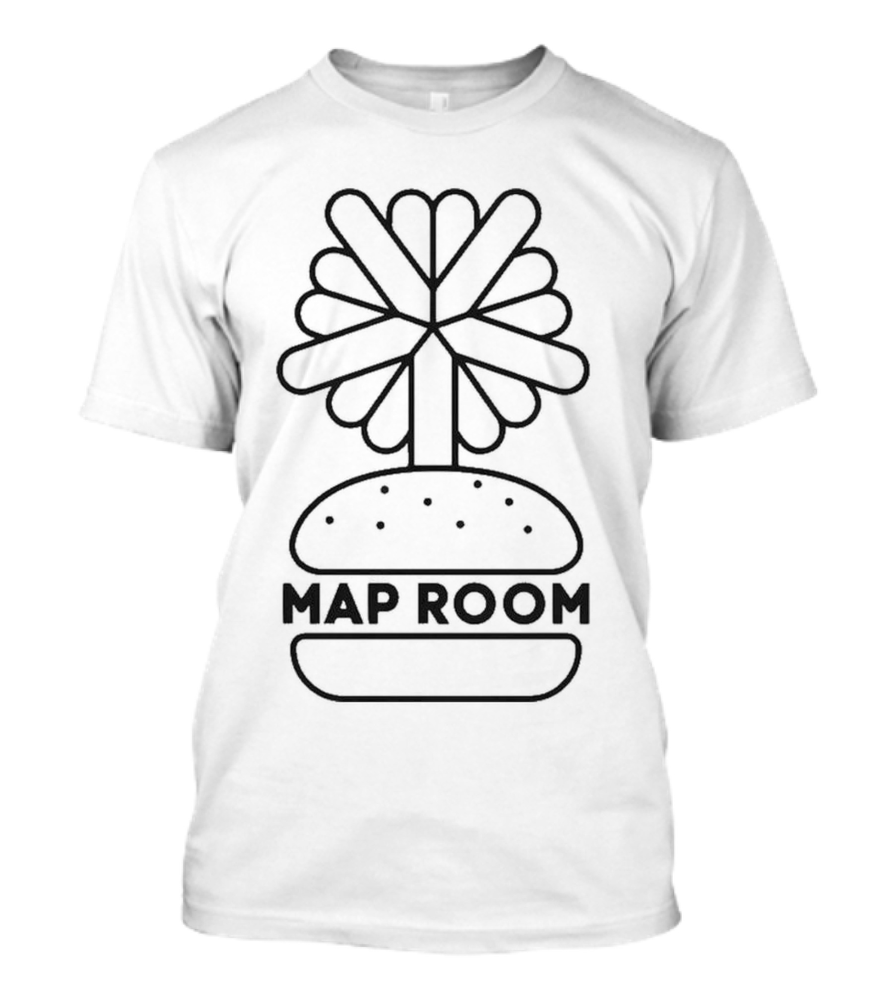 Maproom Burger Palm Tree T-Shirt
