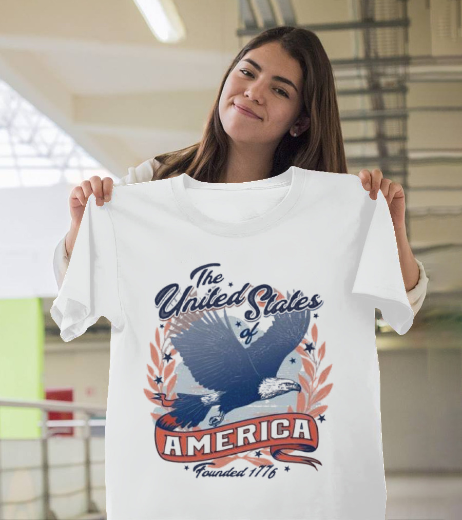 The United States America Eagle Founded 1776 T-Shirt