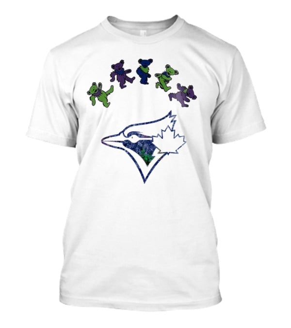 Toronto Blue Jays Grateful Dead Dancing Bears Night 2025 T-Shirt