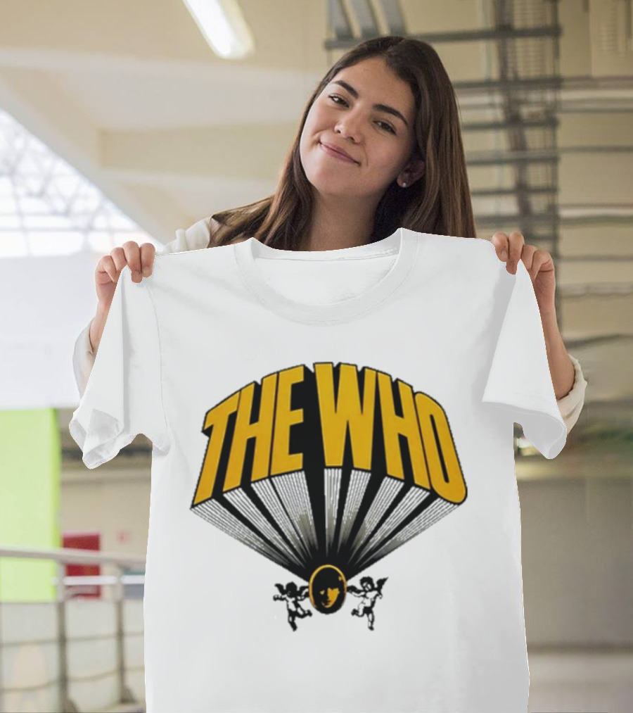 The Who Drum Skin Iconic Band Logo T-Shirt