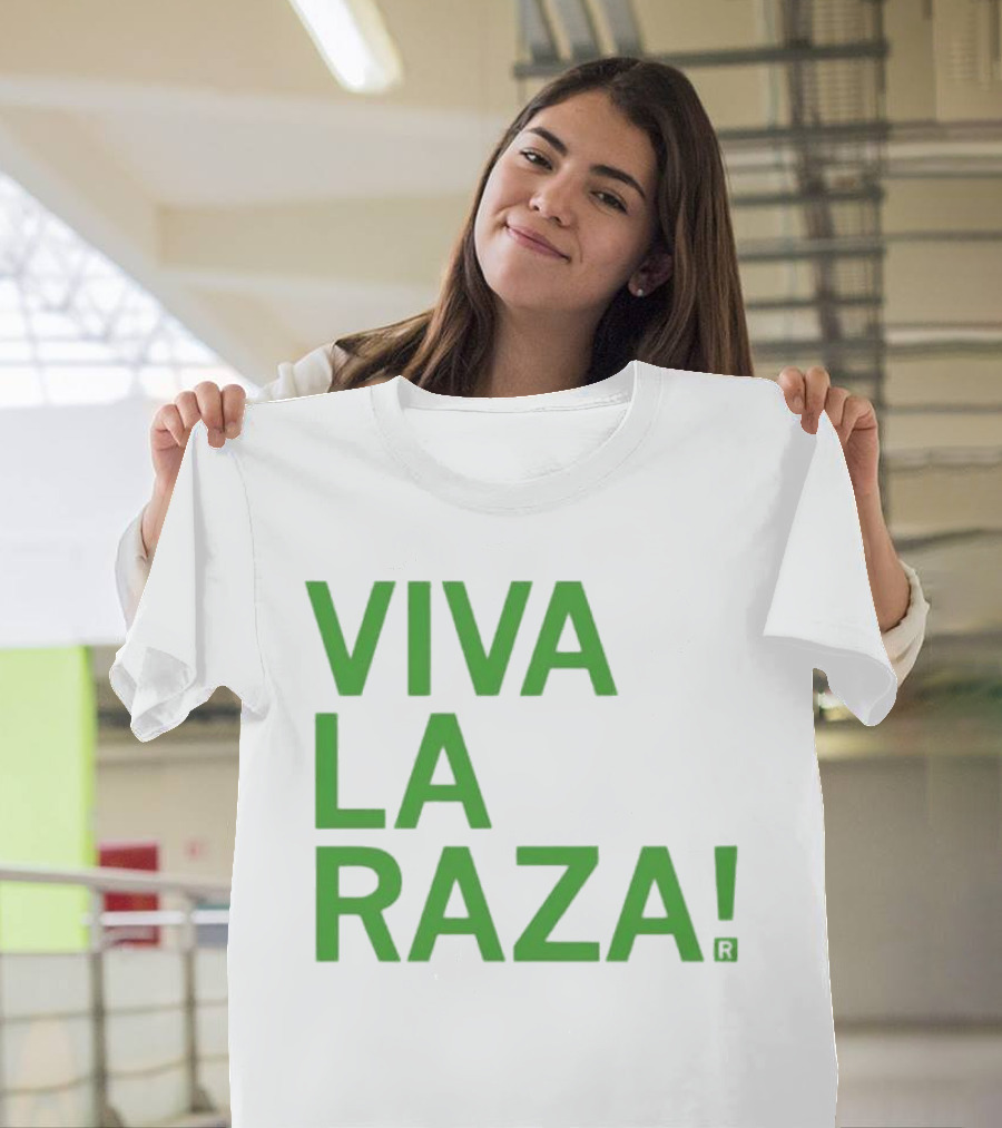 Viva La Raza Wrestling Catchphrase Tribute T-Shirt