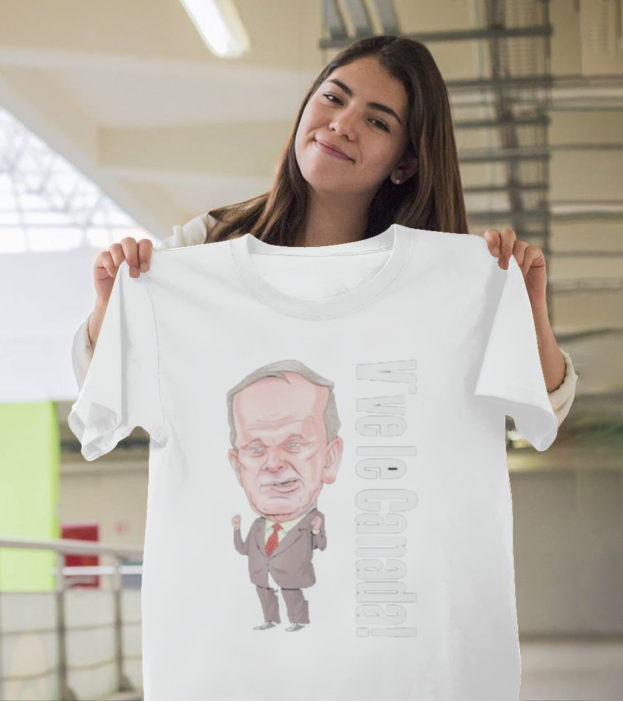 Vive le Canada Premium Jean Chretien Caricature T-Shirt
