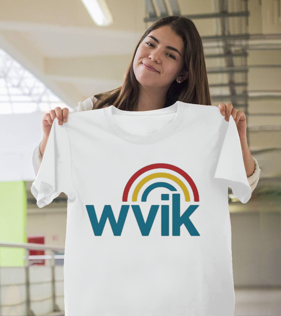 WVIK Rainbow Vintage Retro Style T-Shirt