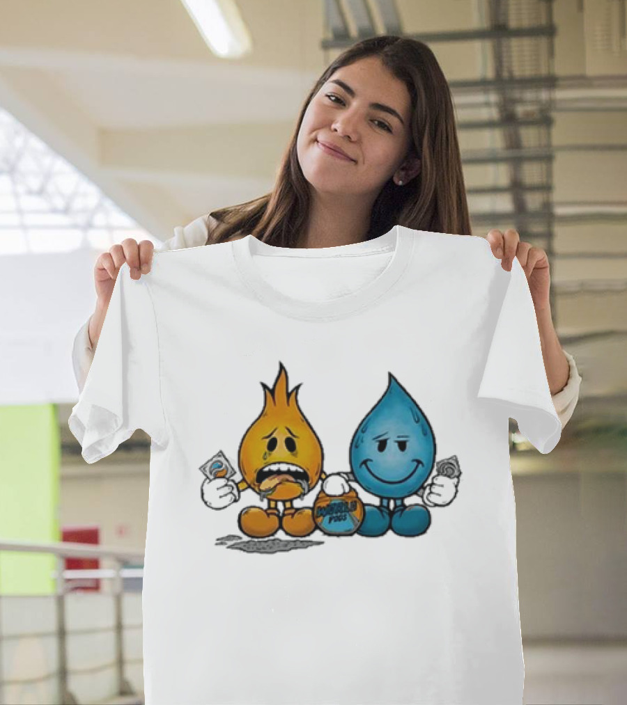 World Industries Wet Willy and Flame Boy World Pods T-Shirt