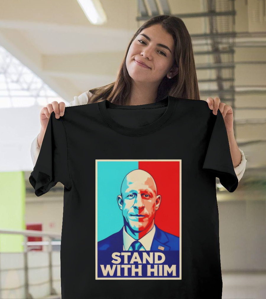 Stand with Him Brian McGinnis Hope Style Supporting Israel T-Shirt