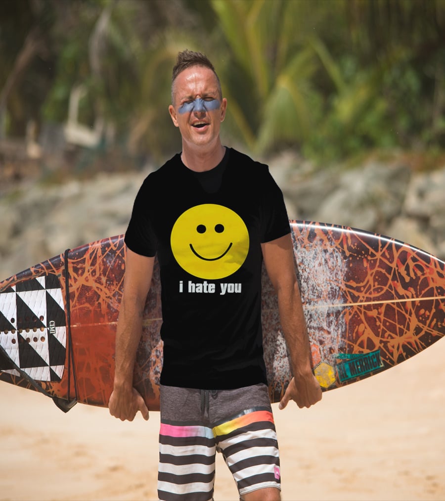 Harry I Hate You Smiley Face T-Shirt