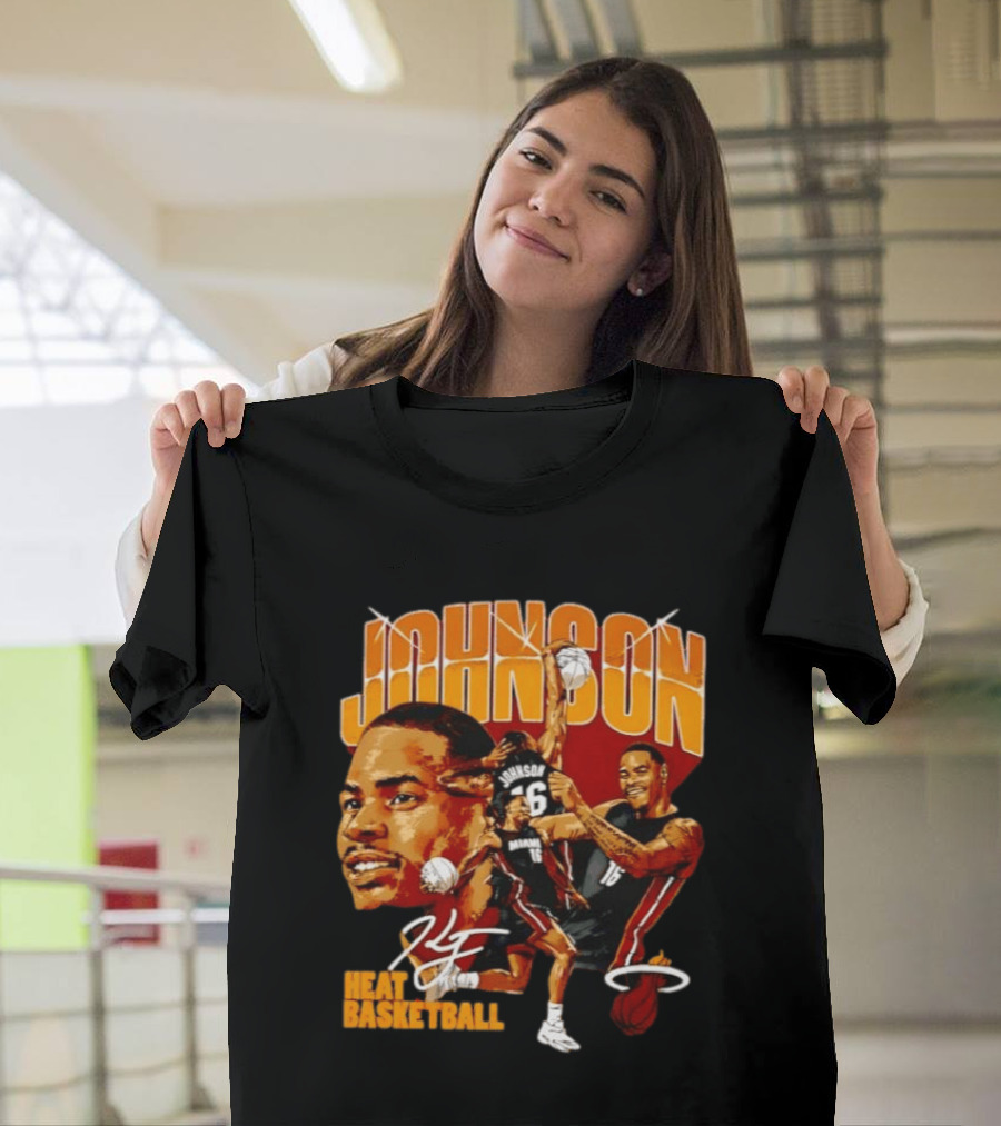 Johnson Heat Basketball Keyonte Johnson Miami 16 T-Shirt