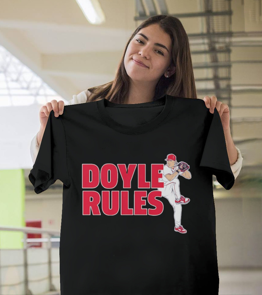 Doyle Rules St Louis Cardinals Pitcher Action T-Shirt
