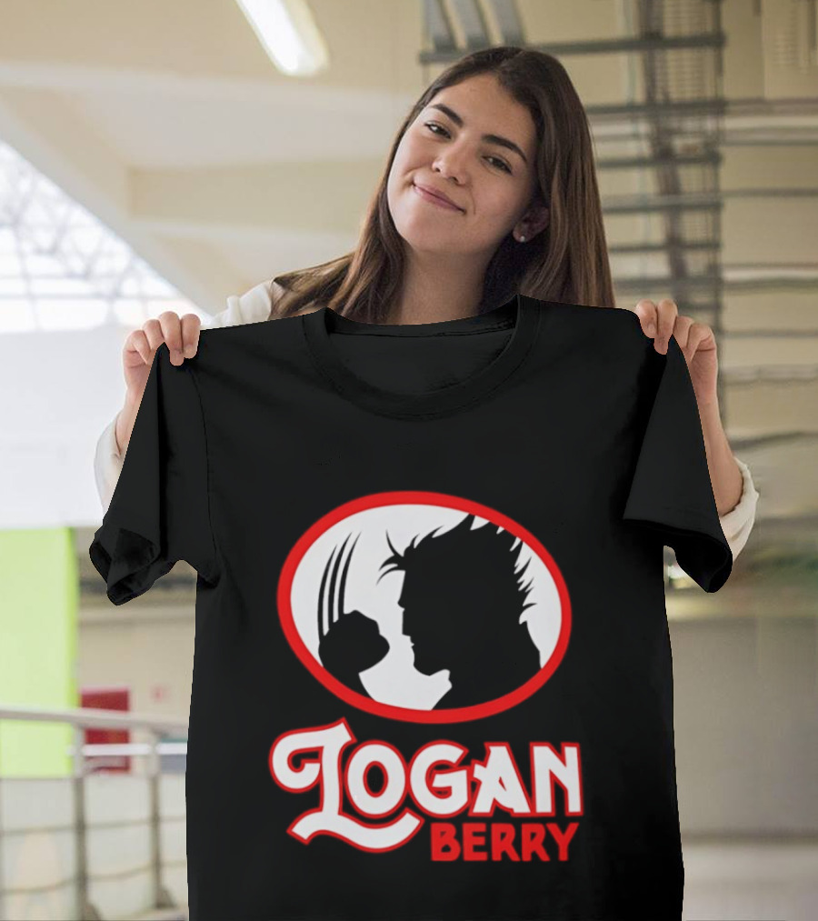 Logan Berry Marvel Wolverine Silhouette Claw T-Shirt