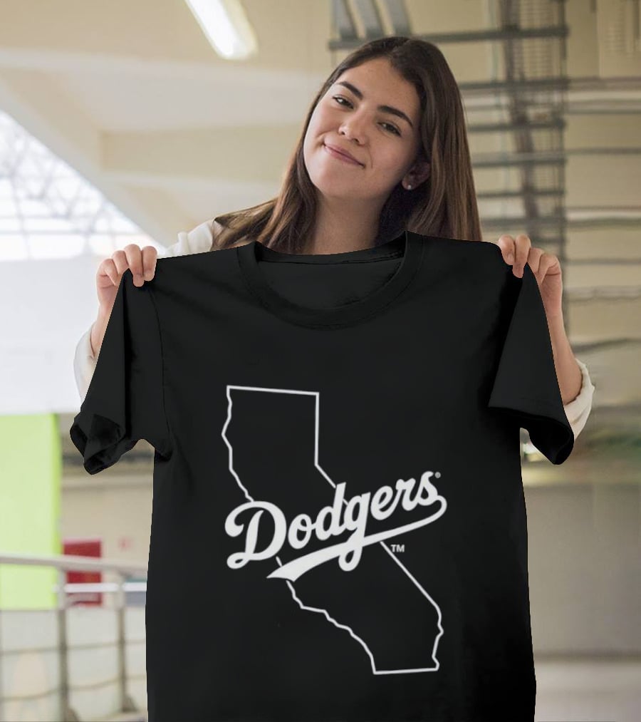 Los Angeles Dodgers California State T-Shirt