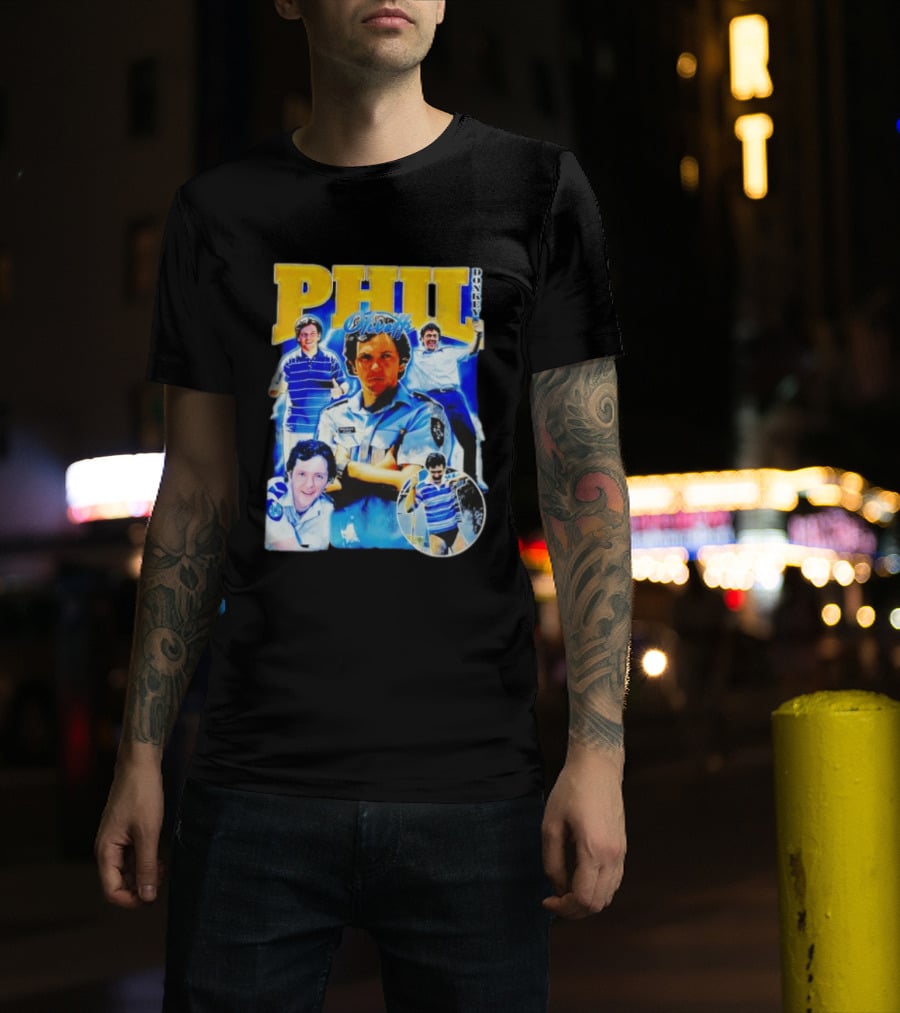 PHIL Olivetti We Can Be Heroes Australia Mockumentary Series T-Shirt