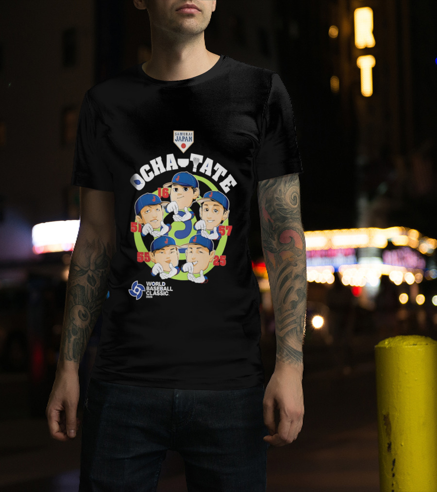 Samurai Japan Ocha Tate World Baseball Classic 2026 AM Japan T-Shirt